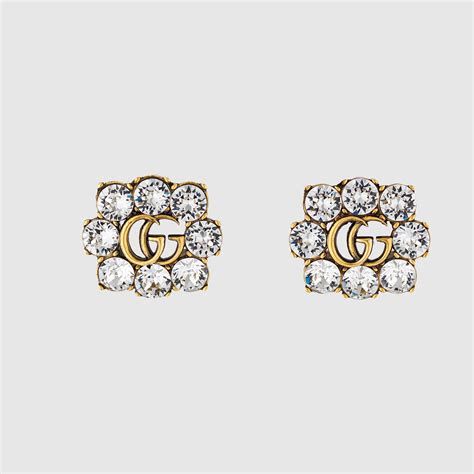 gucci earring dupe|gucci interlocking earrings.